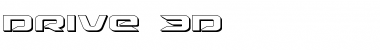 Download Drive 3D Font Download Drive 3D Font