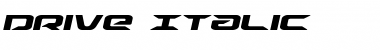 Download Drive Italic Font Download Drive Italic Font