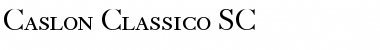 Download Caslon Classico SC Font Download Caslon Classico SC Font