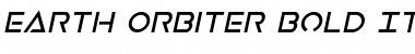 Download Earth Orbiter Bold Italic Font Download Earth Orbiter Bold Italic Font
