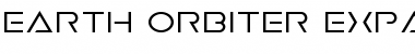 Download Earth Orbiter Expanded Font Download Earth Orbiter Expanded Font
