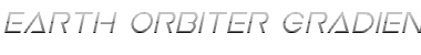 Download Earth Orbiter Gradient Italic Font Download Earth Orbiter Gradient Italic Font