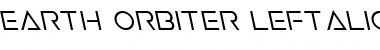 Download Earth Orbiter Leftalic Font Download Earth Orbiter Leftalic Font