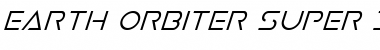 Download Earth Orbiter Super-Italic Font Download Earth Orbiter Super-Italic Font