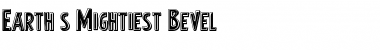 Download Earth's Mightiest Bevel Font Download Earth's Mightiest Bevel Font