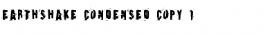 Download Earthshake Condensed Font Download Earthshake Condensed Font
