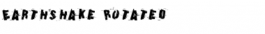 Download Earthshake Rotated Font Download Earthshake Rotated Font