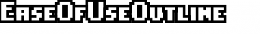 Download EaseOfUseOutline Font Download EaseOfUseOutline Font