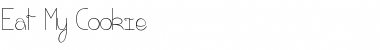 Download Eat My Cookie Font Download Eat My Cookie Font