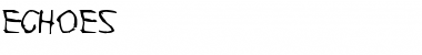 Download Echoes Font Download Echoes Font