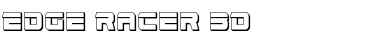 Download Edge Racer 3D Font Download Edge Racer 3D Font