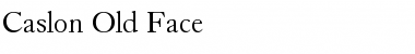 Download CaslonOldFace Font Download CaslonOldFace Font