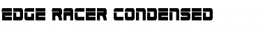 Download Edge Racer Condensed Font Download Edge Racer Condensed Font