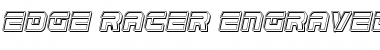Download Edge Racer Engraved Italic Font Download Edge Racer Engraved Italic Font