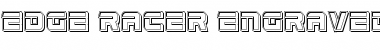 Download Edge Racer Engraved Font Download Edge Racer Engraved Font