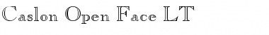 Download CaslonOpenFace LT Font Download CaslonOpenFace LT Font