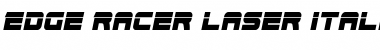 Download Edge Racer Laser Italic 2 Font Download Edge Racer Laser Italic 2 Font