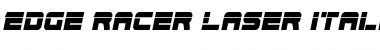 Download Edge Racer Laser Italic Font Download Edge Racer Laser Italic Font