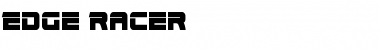 Download Edge Racer Font Download Edge Racer Font