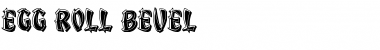 Download Egg Roll Bevel Font Download Egg Roll Bevel Font