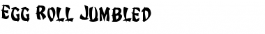 Download Egg Roll Jumbled Font Download Egg Roll Jumbled Font