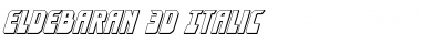 Download Eldebaran 3D Italic Font Download Eldebaran 3D Italic Font