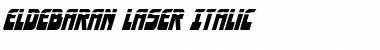 Download Eldebaran Laser Italic Font Download Eldebaran Laser Italic Font