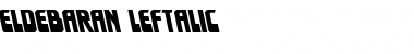 Download Eldebaran Leftalic Font Download Eldebaran Leftalic Font
