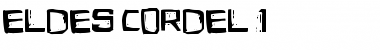 Download Eldes Cordel 1 Font Download Eldes Cordel 1 Font