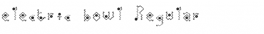 Download electric bowl Font Download electric bowl Font