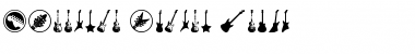 Download Electric Guitar Icons Font Download Electric Guitar Icons Font