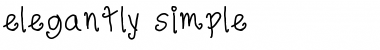Download elegantly simple Font Download elegantly simple Font