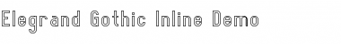 Download Elegrand Gothic Inline Demo Font Download Elegrand Gothic Inline Demo Font