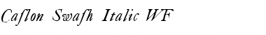 Download Caslon Swash Italic WF Font Download Caslon Swash Italic WF Font