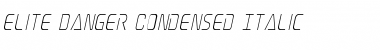 Download Elite Danger Condensed Italic Font Download Elite Danger Condensed Italic Font