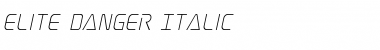 Download Elite Danger Italic Font Download Elite Danger Italic Font