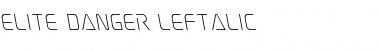 Download Elite Danger Leftalic Font Download Elite Danger Leftalic Font