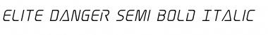 Download Elite Danger Semi-Bold Italic Font Download Elite Danger Semi-Bold Italic Font