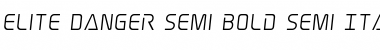 Download Elite Danger Semi-Bold Semi-Italic Font Download Elite Danger Semi-Bold Semi-Italic Font