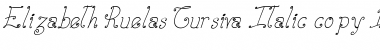 Download Elizabeth Ruelas Cursiva Font Download Elizabeth Ruelas Cursiva Font