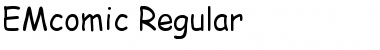 Download EMcomic-Regular Font Download EMcomic-Regular Font