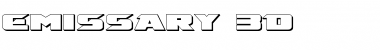 Download Emissary 3D Font Download Emissary 3D Font