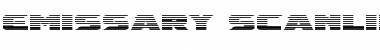 Download Emissary Scanlines Font Download Emissary Scanlines Font
