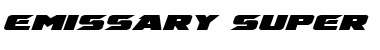 Download Emissary Super-Italic Font Download Emissary Super-Italic Font