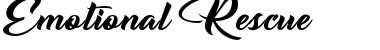 Download Emotional Rescue Font Download Emotional Rescue Font