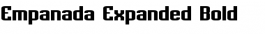 Download Empanada Expanded Font Download Empanada Expanded Font
