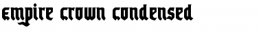 Download Empire Crown Condensed Font Download Empire Crown Condensed Font