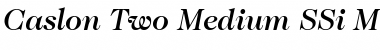 Download Caslon Two Medium SSi Font Download Caslon Two Medium SSi Font