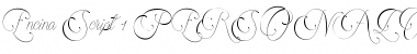 Download Encina Script 1 PERSONAL USE Font Download Encina Script 1 PERSONAL USE Font