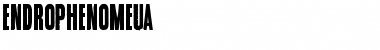 Download Endrophenomeua Font Download Endrophenomeua Font